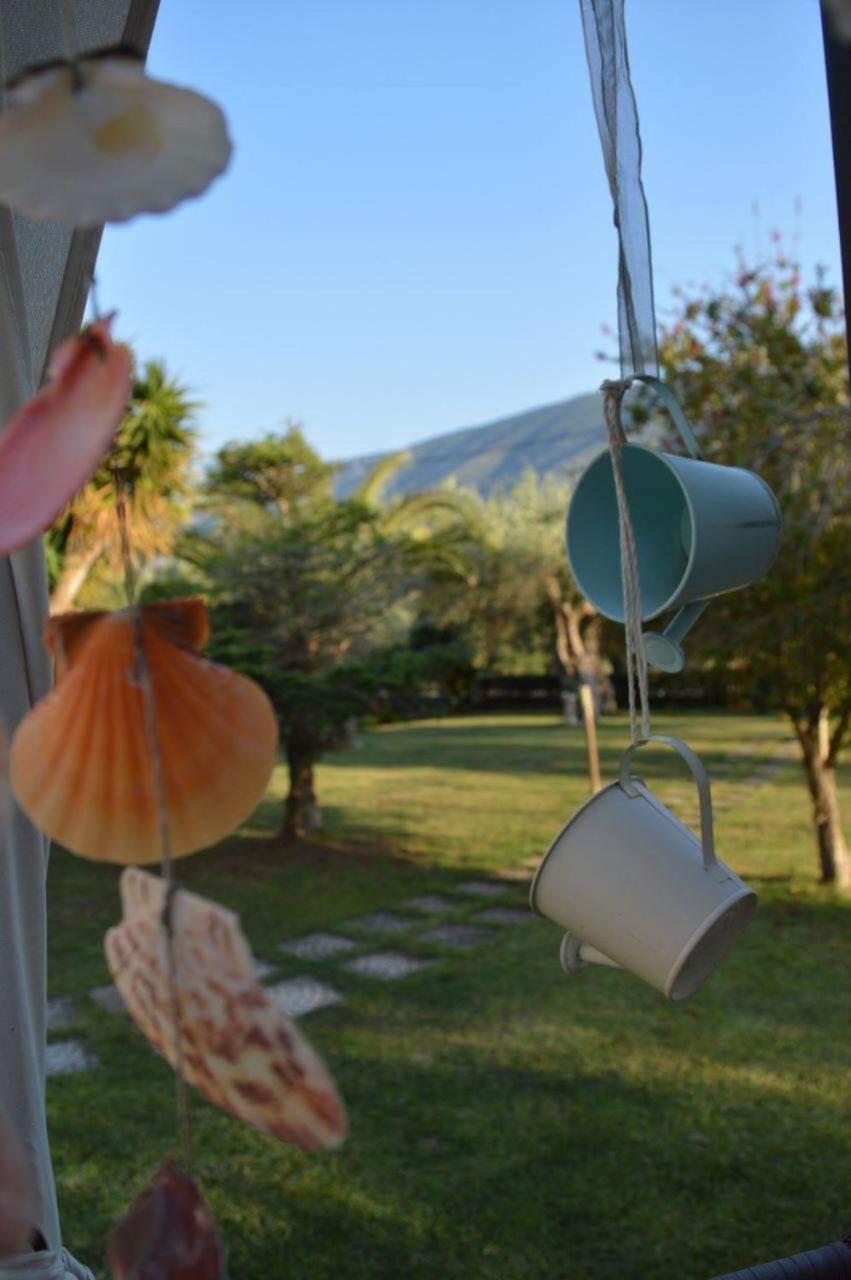 Sunny Garden Apartment Plataria Bagian luar foto